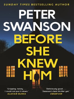 before she knew him novel before she knew him novel